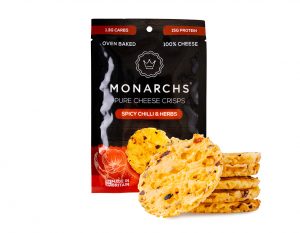 Monarchs Pure Cheese Crisps - Spicy Chilli & Herb