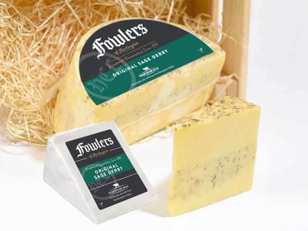 Fowlers Sage Derby Cheese