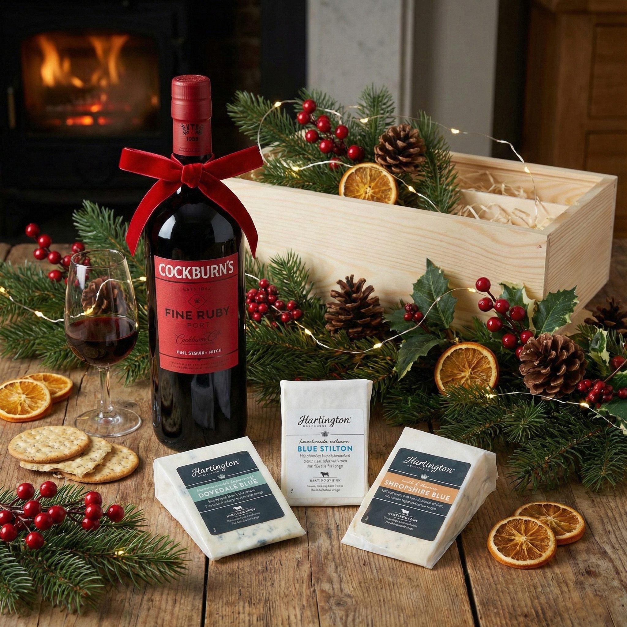 King of Cheese and Port