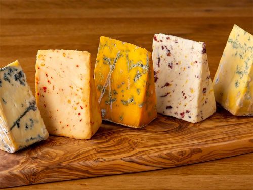 6 short-dated cheese wedges