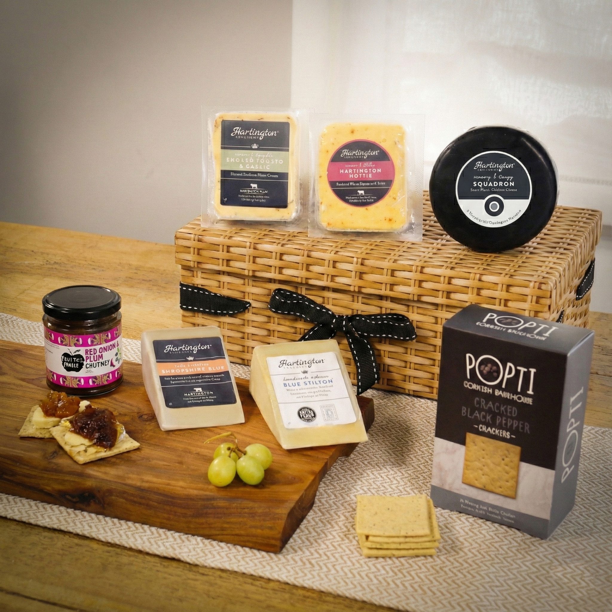 Cheese Hamper Faux