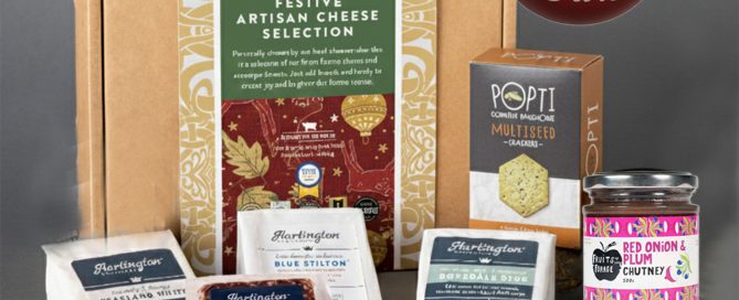 Christmas cheese board