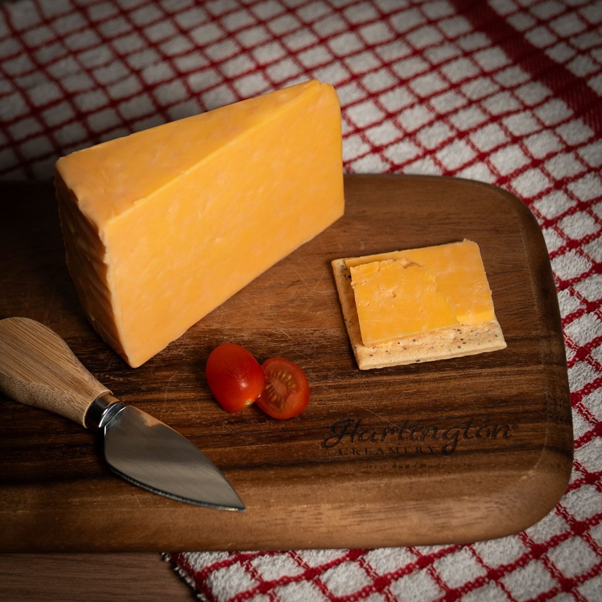 Red Derby Cheese Half Moon 1.4kg - Image 3