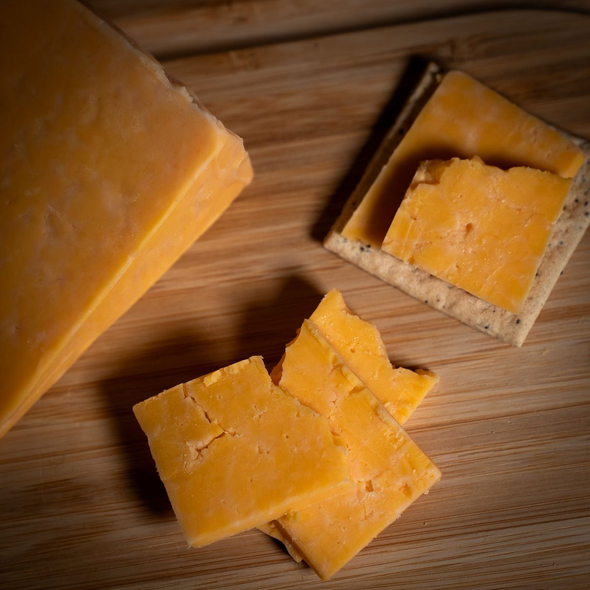 Red Derby Cheese Half Moon 1.4kg - Image 4