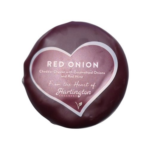 Red Onion Waxed Cheese Truckle