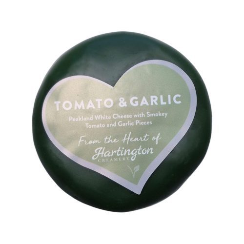 Tomato and Garlic Waxed Cheese Truckle