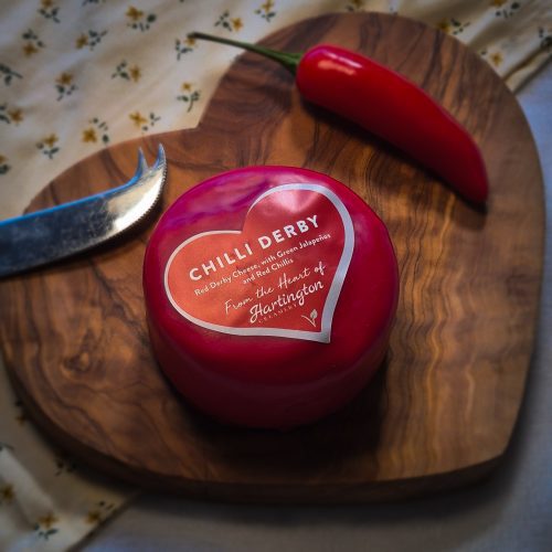 Chilli Derby Waxed Cheese Truckle