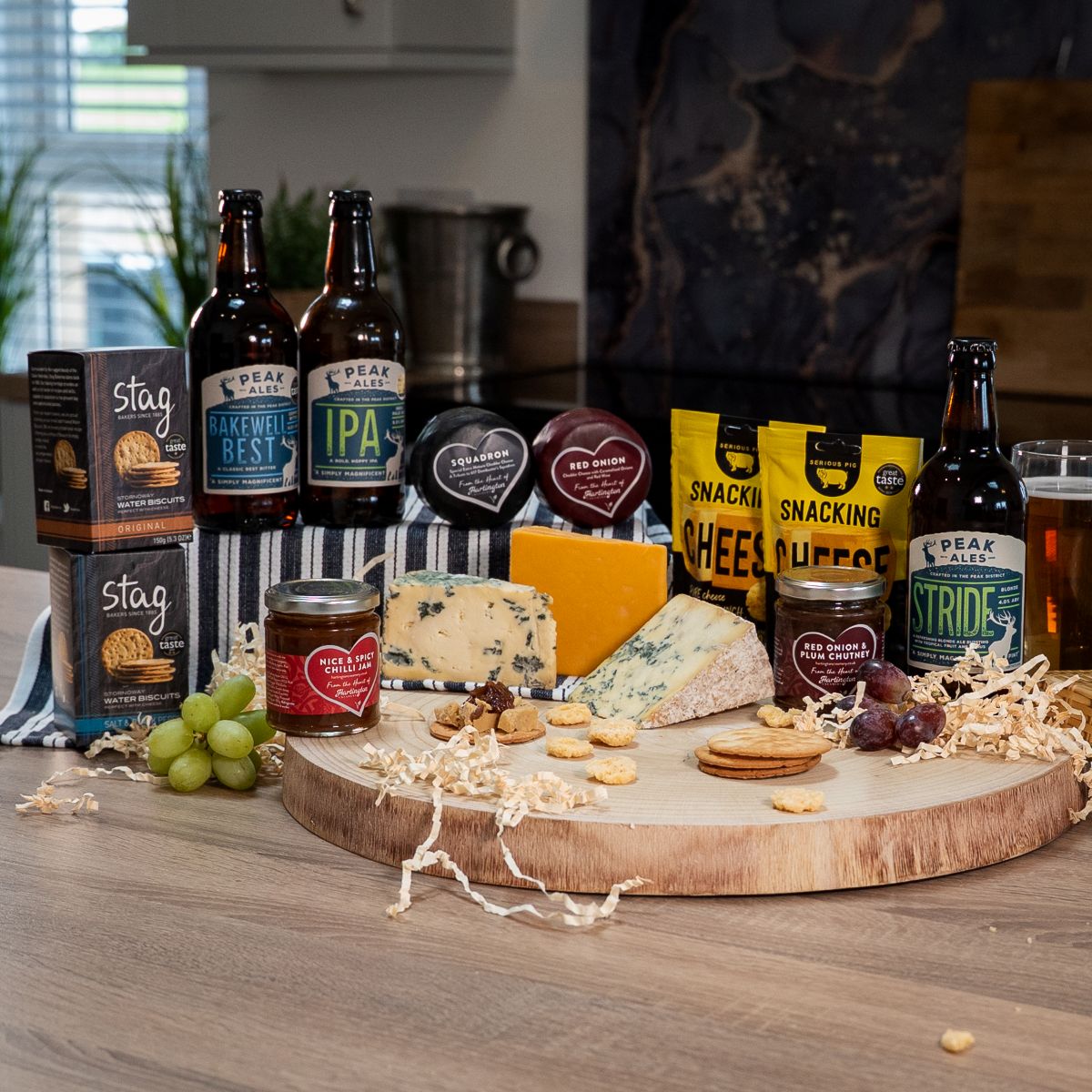 Father's Day Cheese Hamper - Peak District Father's Day Selection