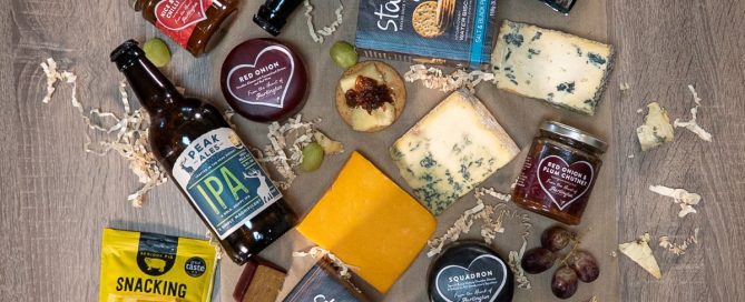 Father's Day Hamper - Peak District Father's Day Selection lay out