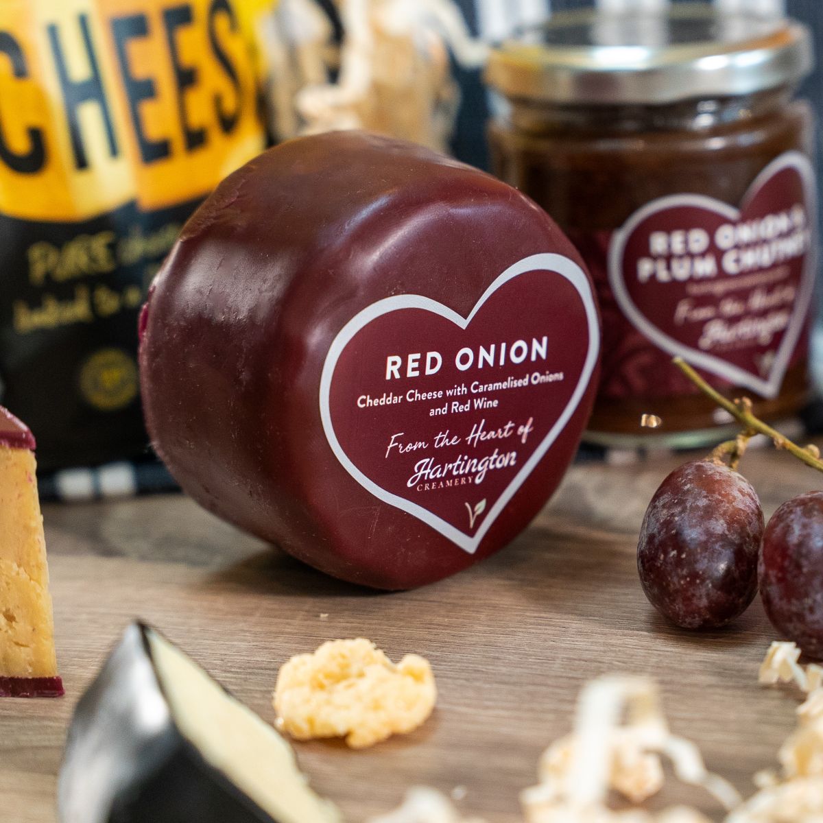 Red Onion cheese truckle
