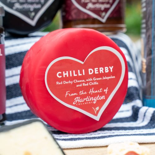 Chilli derby cheese truckle