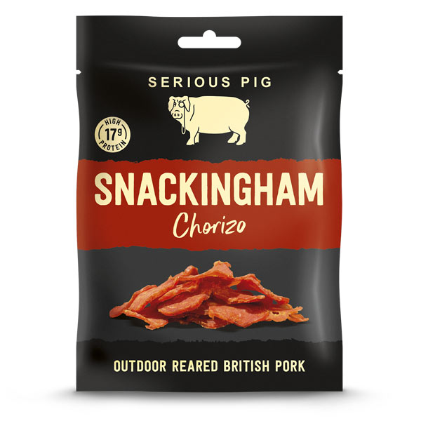 Serious Pig Snacking Chorizo
