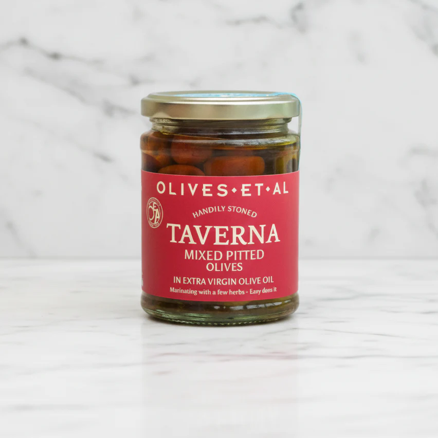 Taverna mixed pitted olives